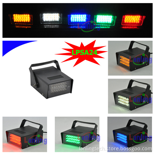 Mini LED Strobe Light with 24 White LEDs